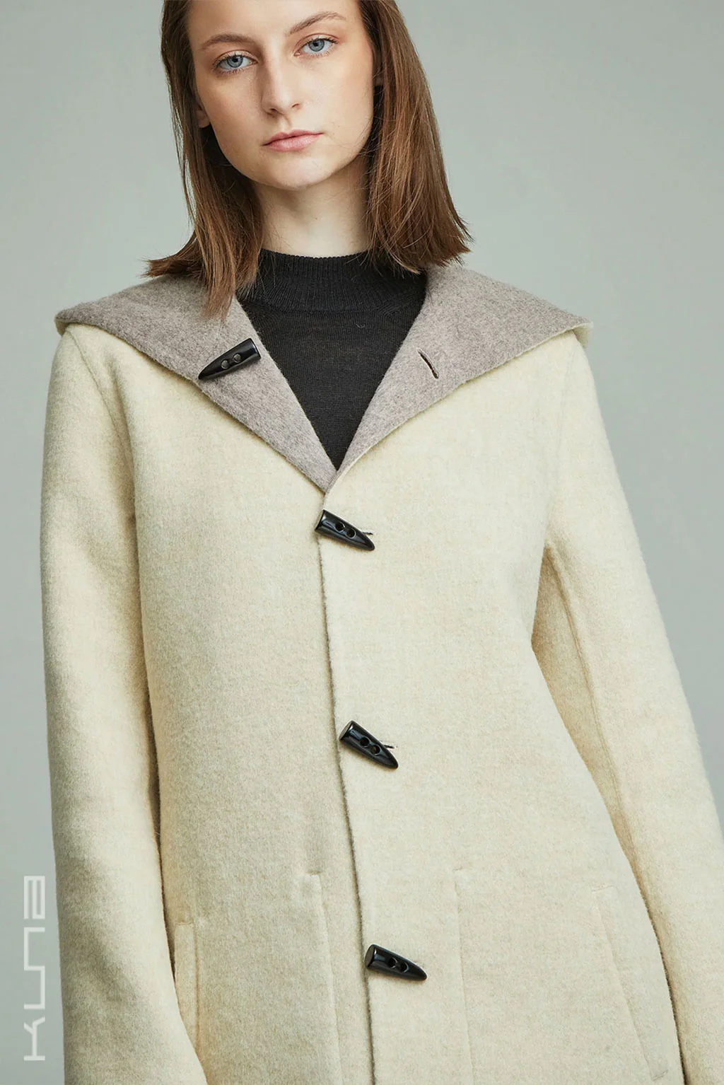 Alaia Reversible Baby Alpaca Coat - Image 12