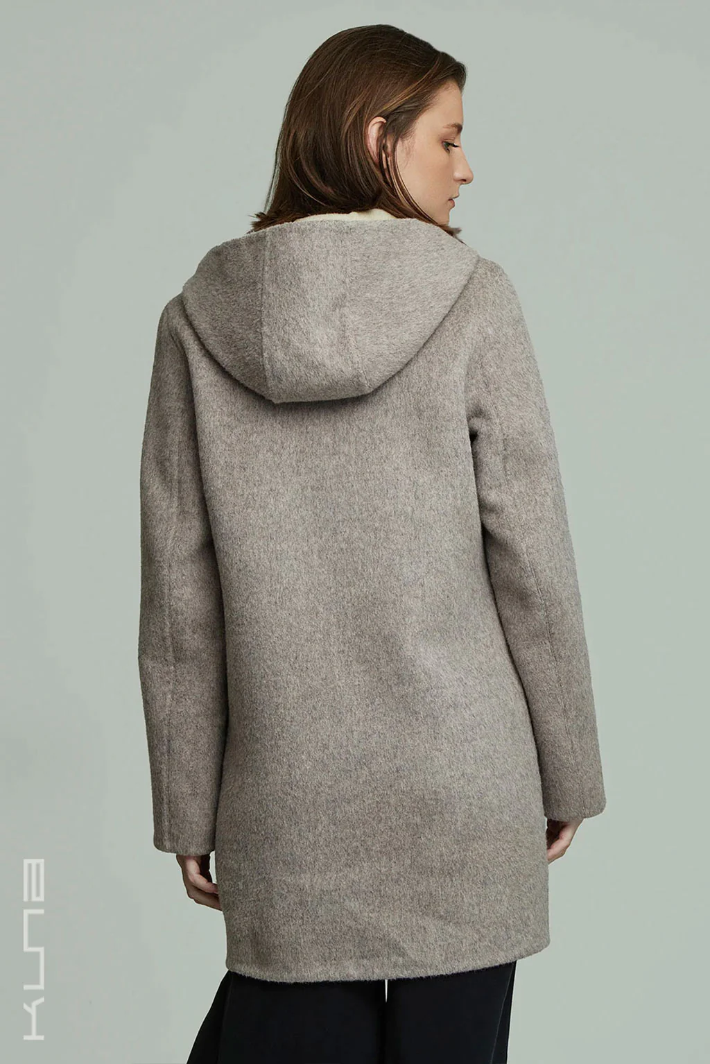 Alaia Reversible Baby Alpaca Coat - Image 14