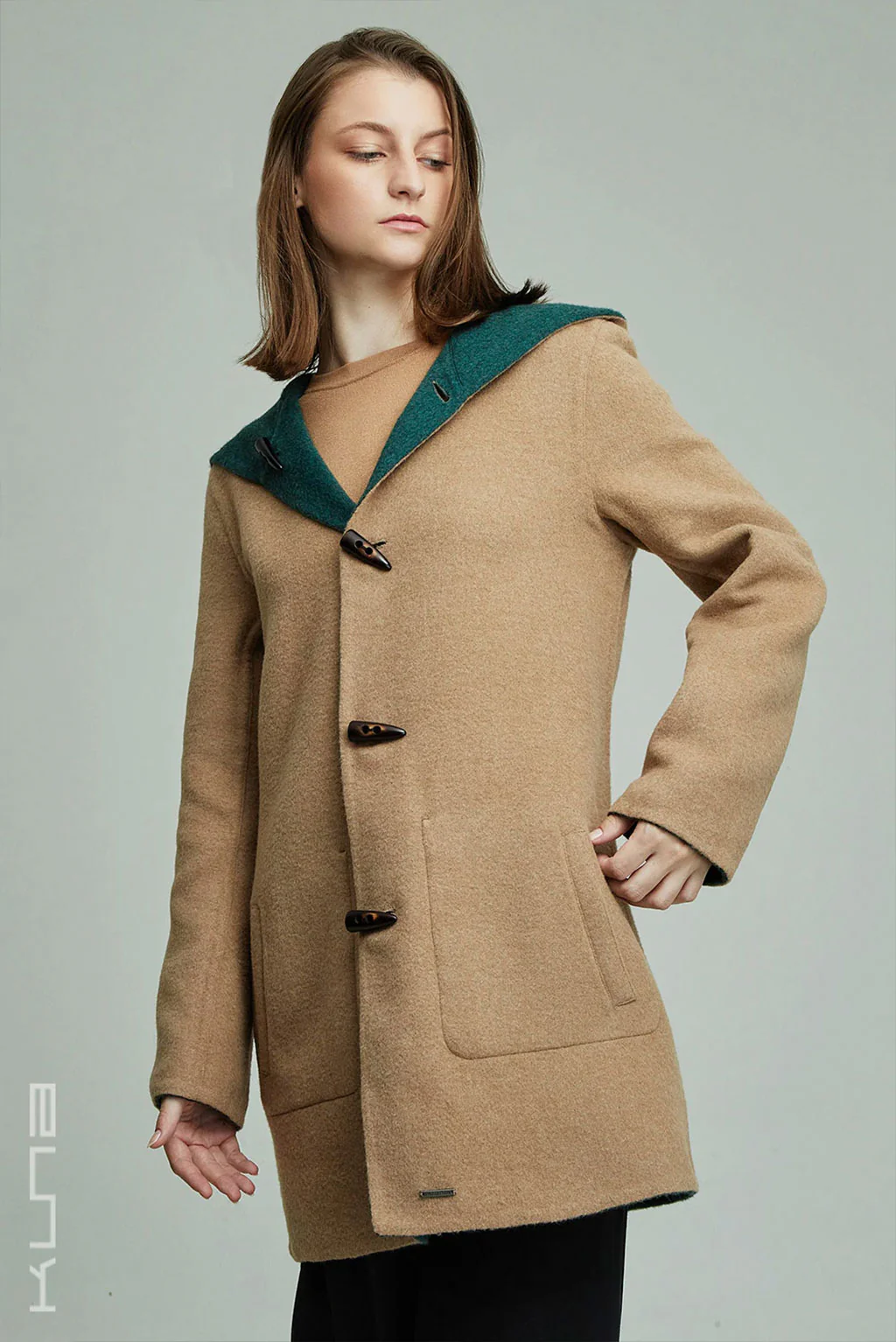 Alaia Reversible Baby Alpaca Coat - Image 5