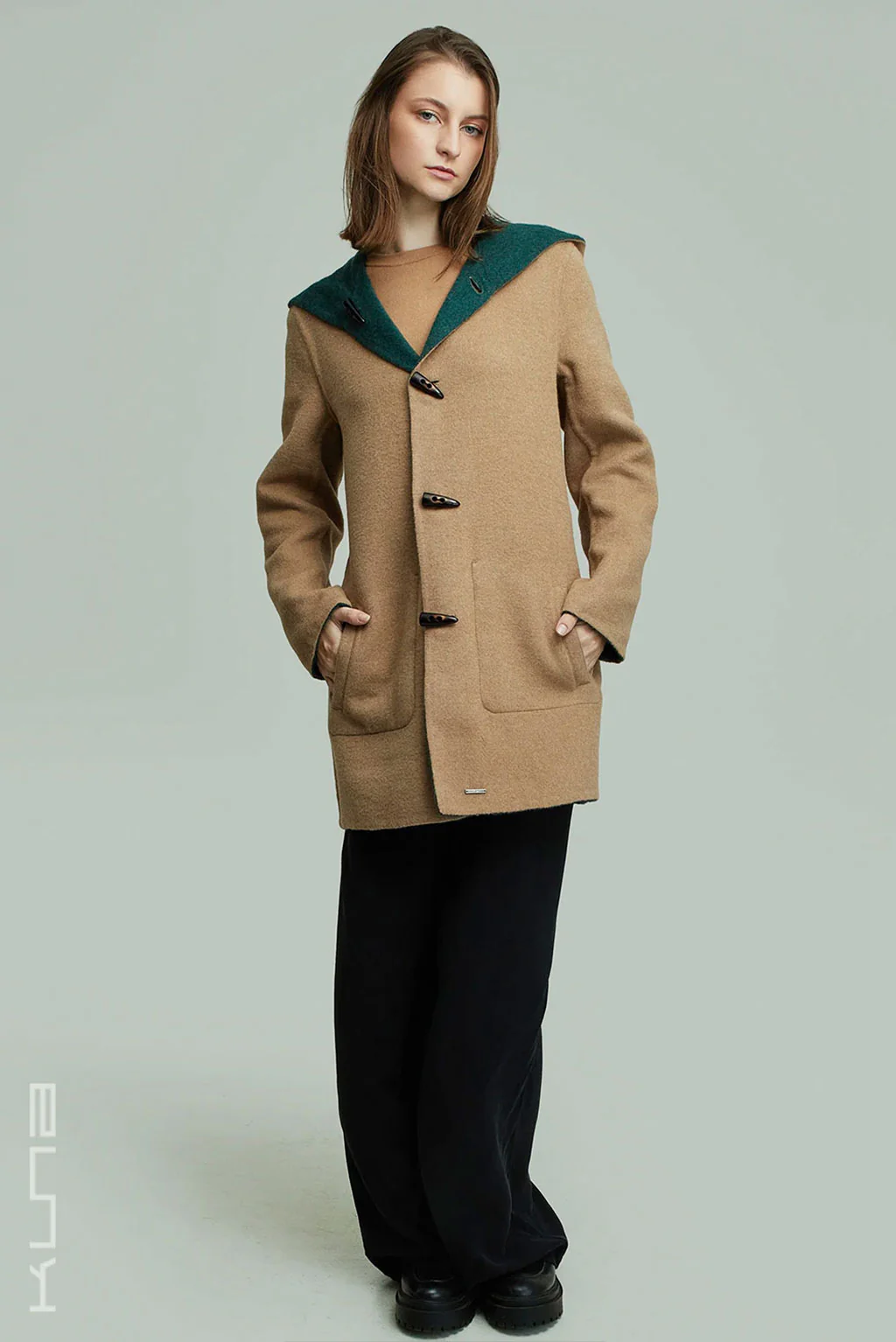 Alaia Reversible Baby Alpaca Coat - Image 7