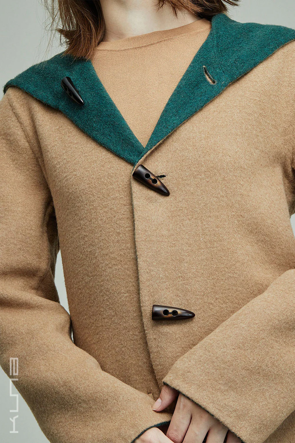 Alaia Reversible Baby Alpaca Coat - Image 8