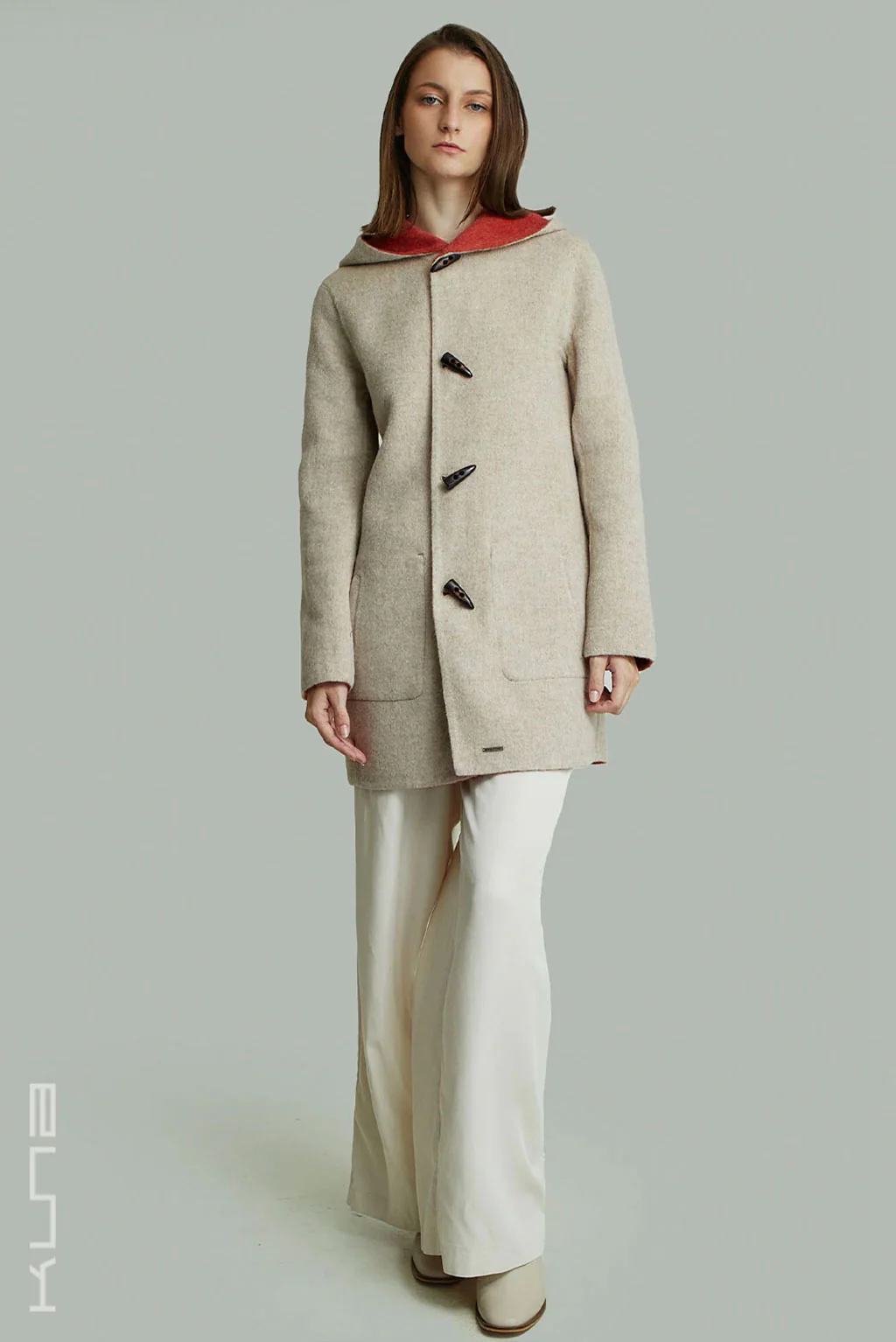 Alaia Reversible Baby Alpaca Coat - Image 22