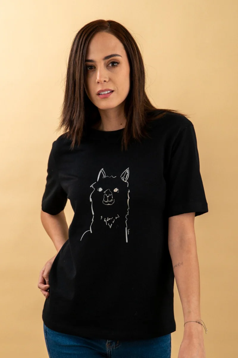 Alpaka Pima Cotton T-shirt unisex - Image 3