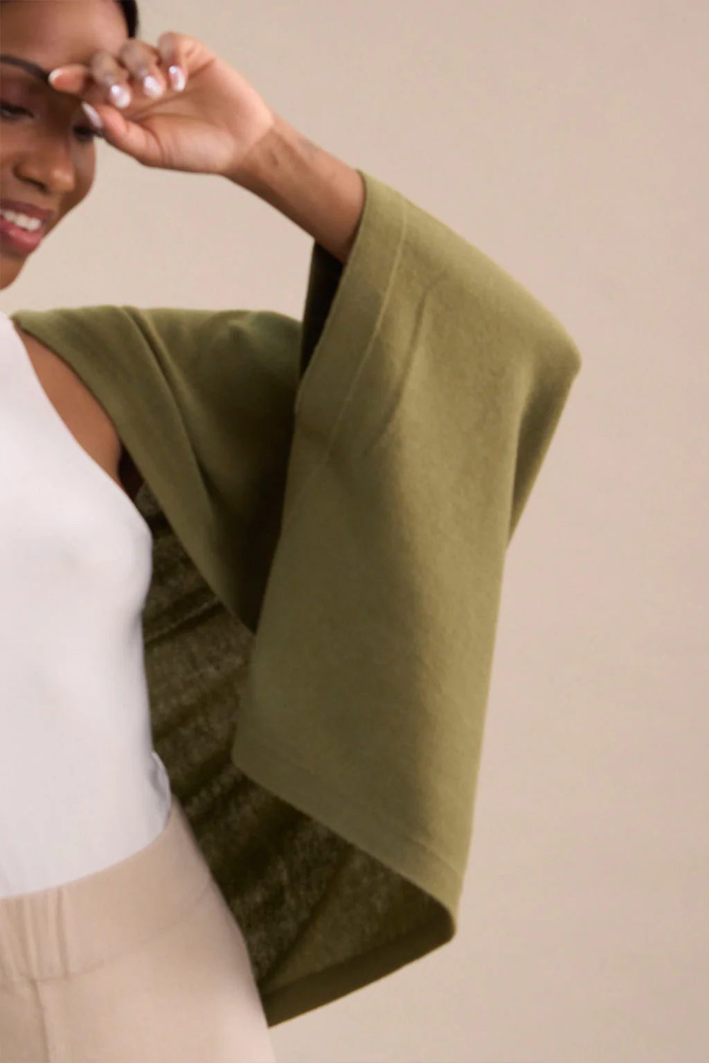 Dahlia Cotton Cape - Image 7