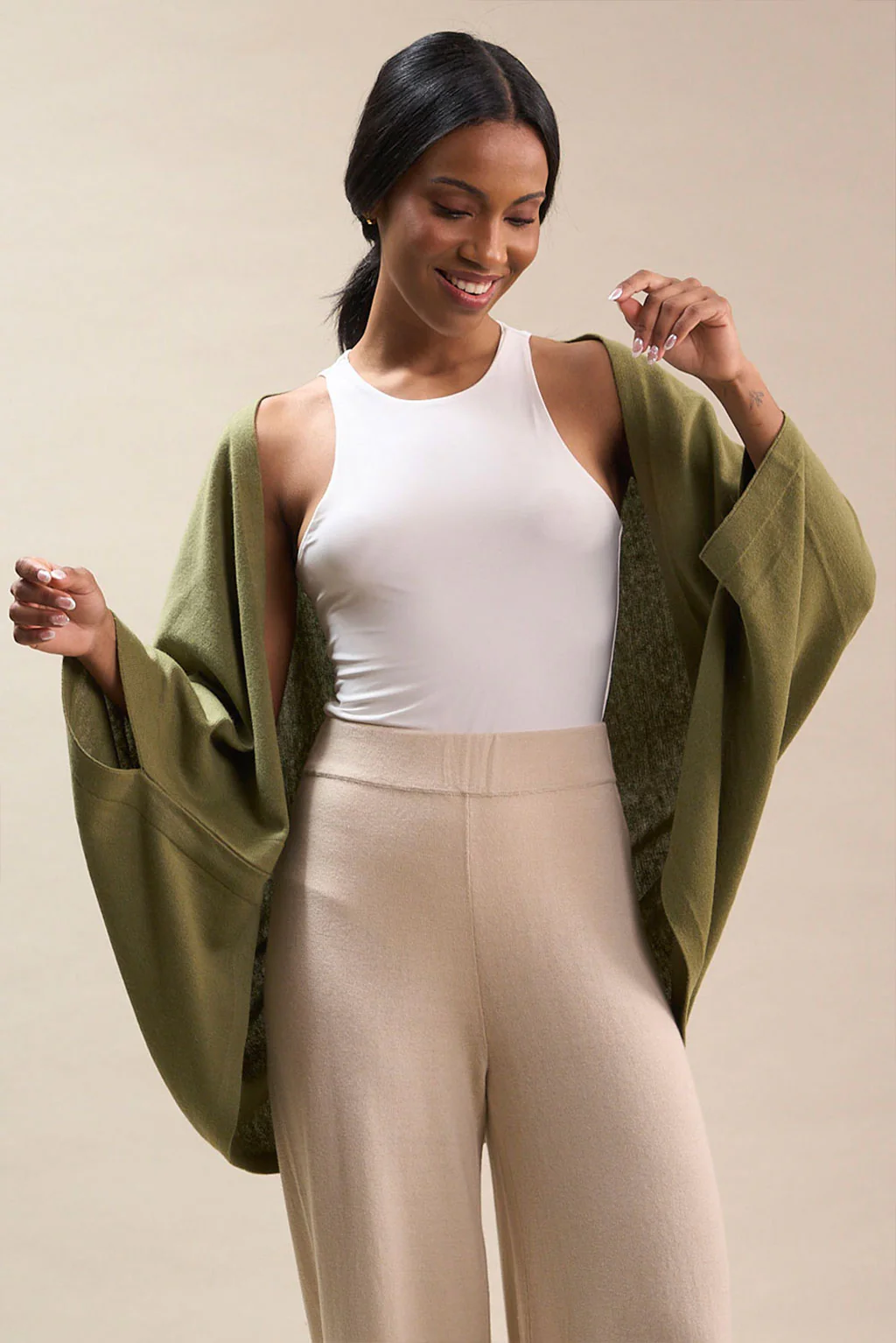 Dahlia Cotton Cape - Image 4