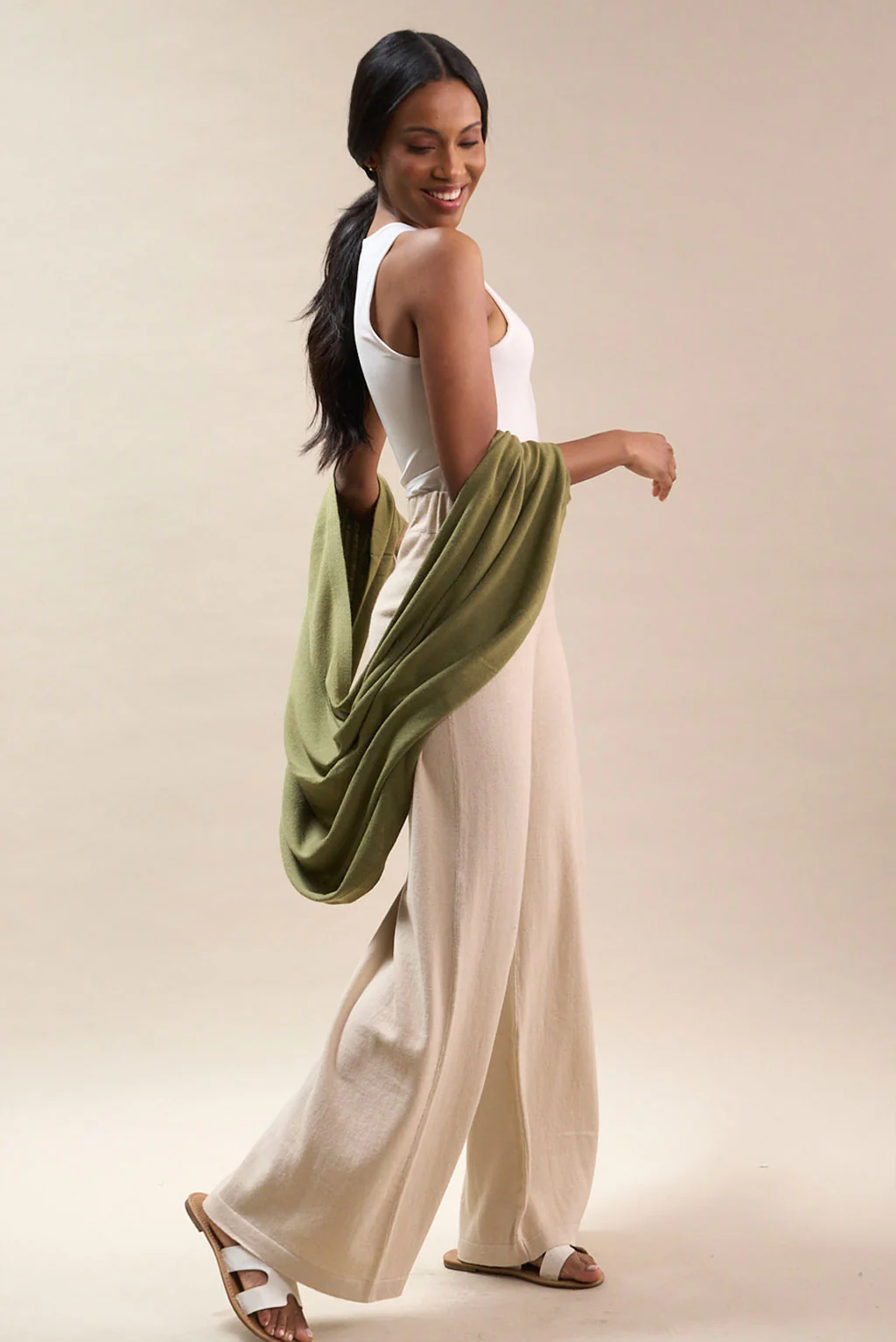 Dahlia Cotton Cape - Image 6