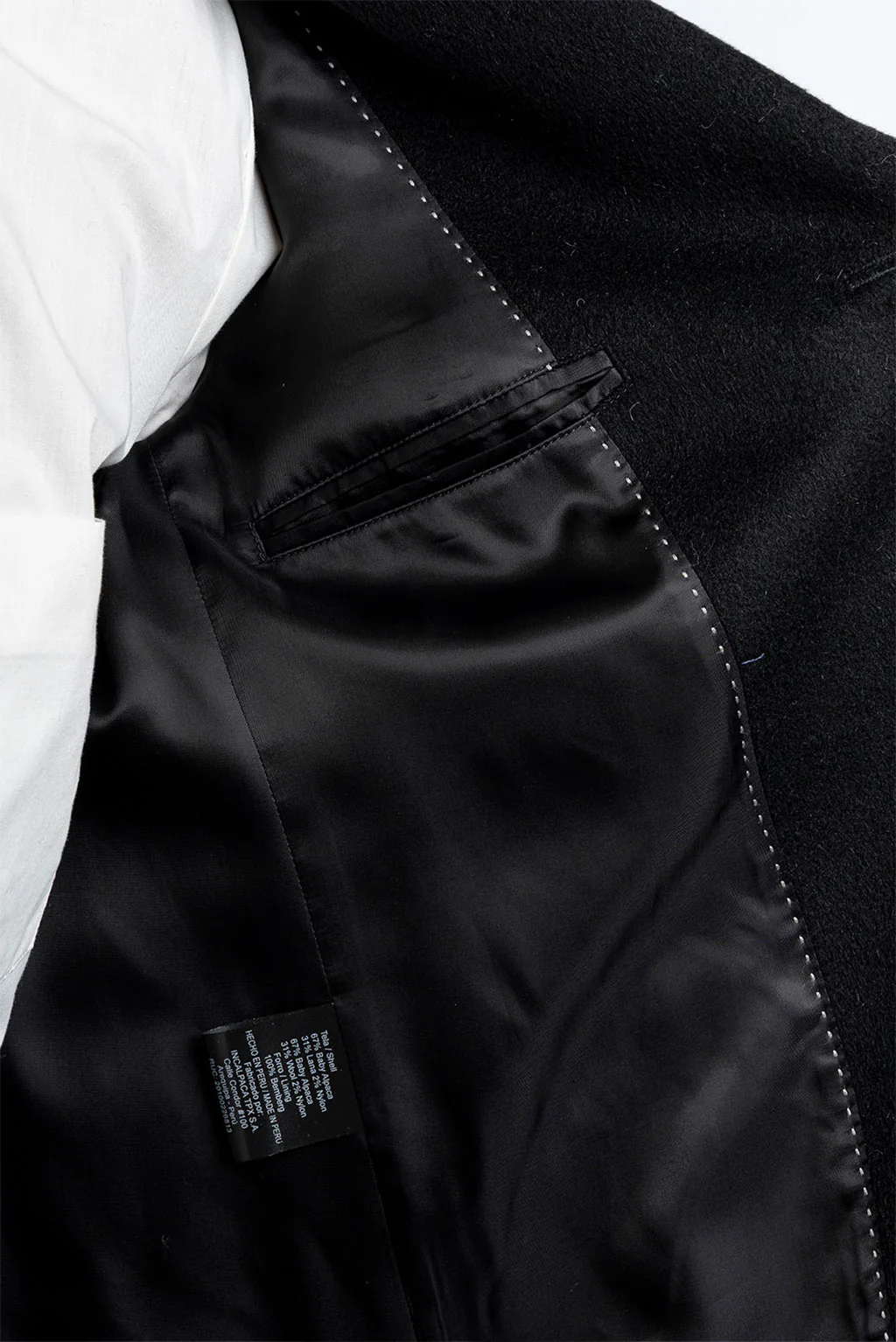 Men's Baby Alpaca Overcoat - Image 9