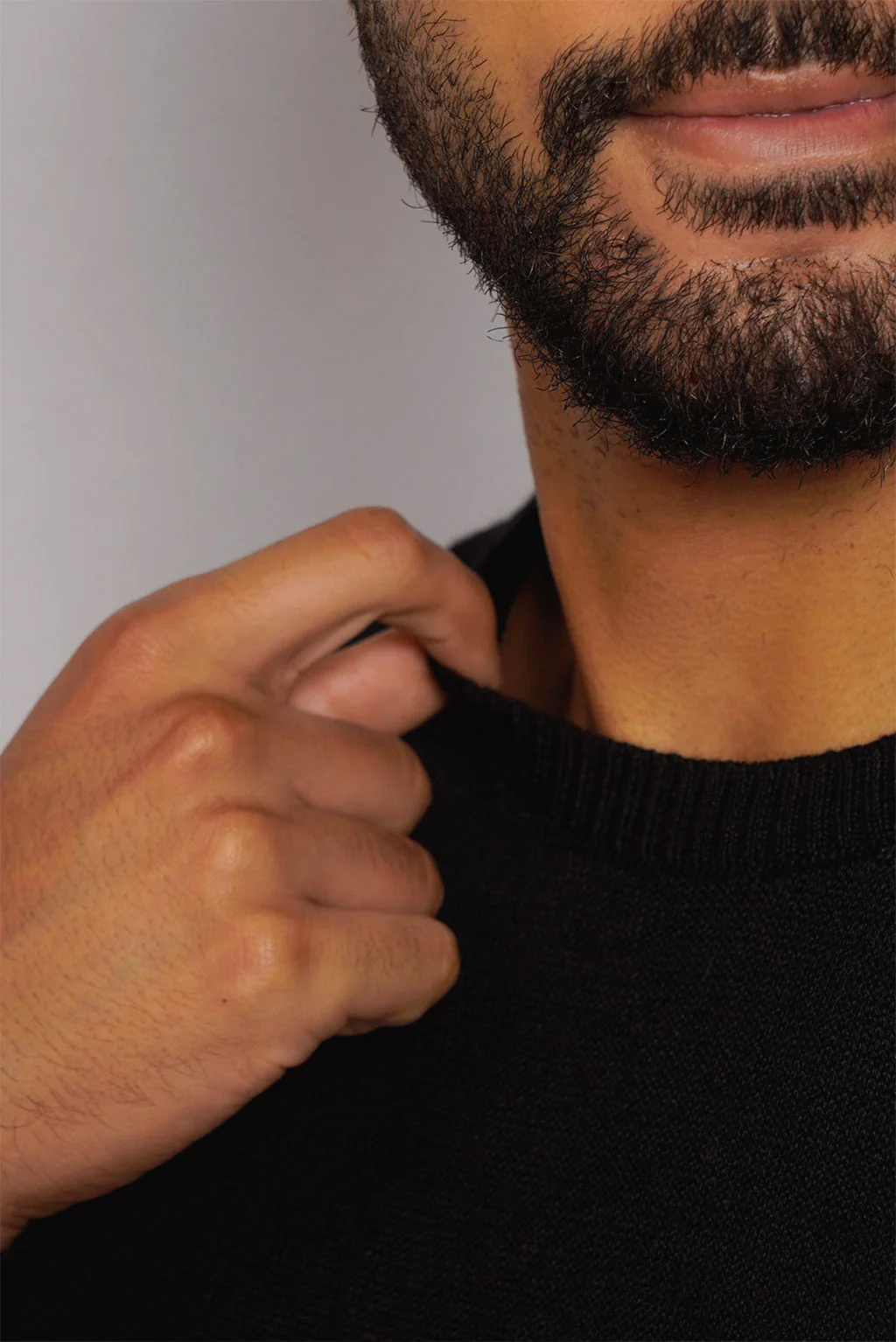 Men's Crew-Neck Royal Alpaca Sweater - Image 7