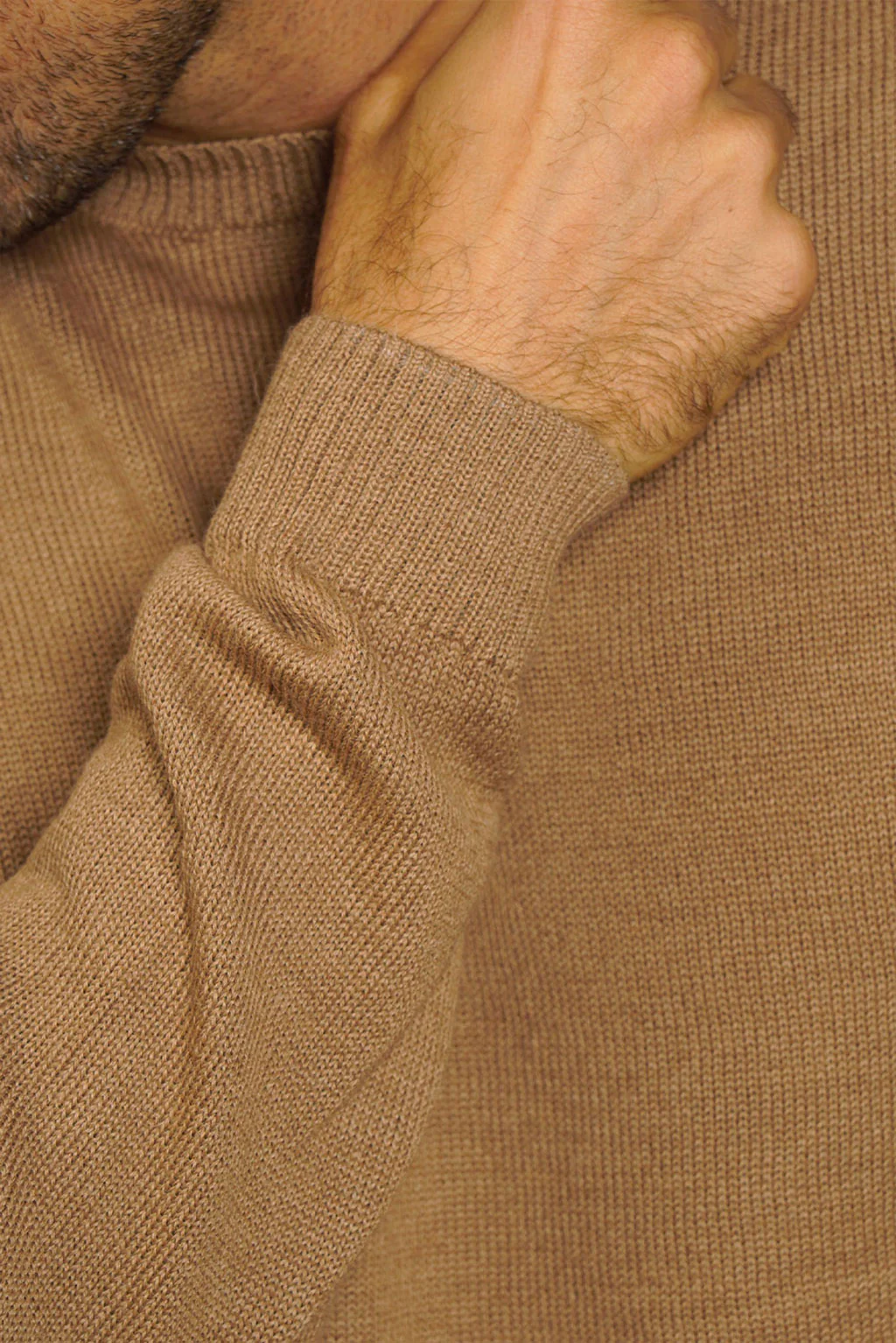 Men's Crew-Neck Royal Alpaca Sweater - Image 16