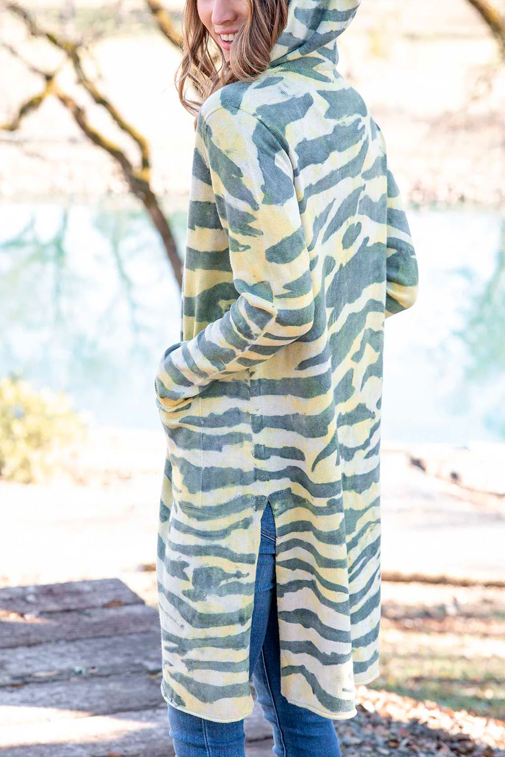 Paint Organic Cotton Cardigan - Image 3