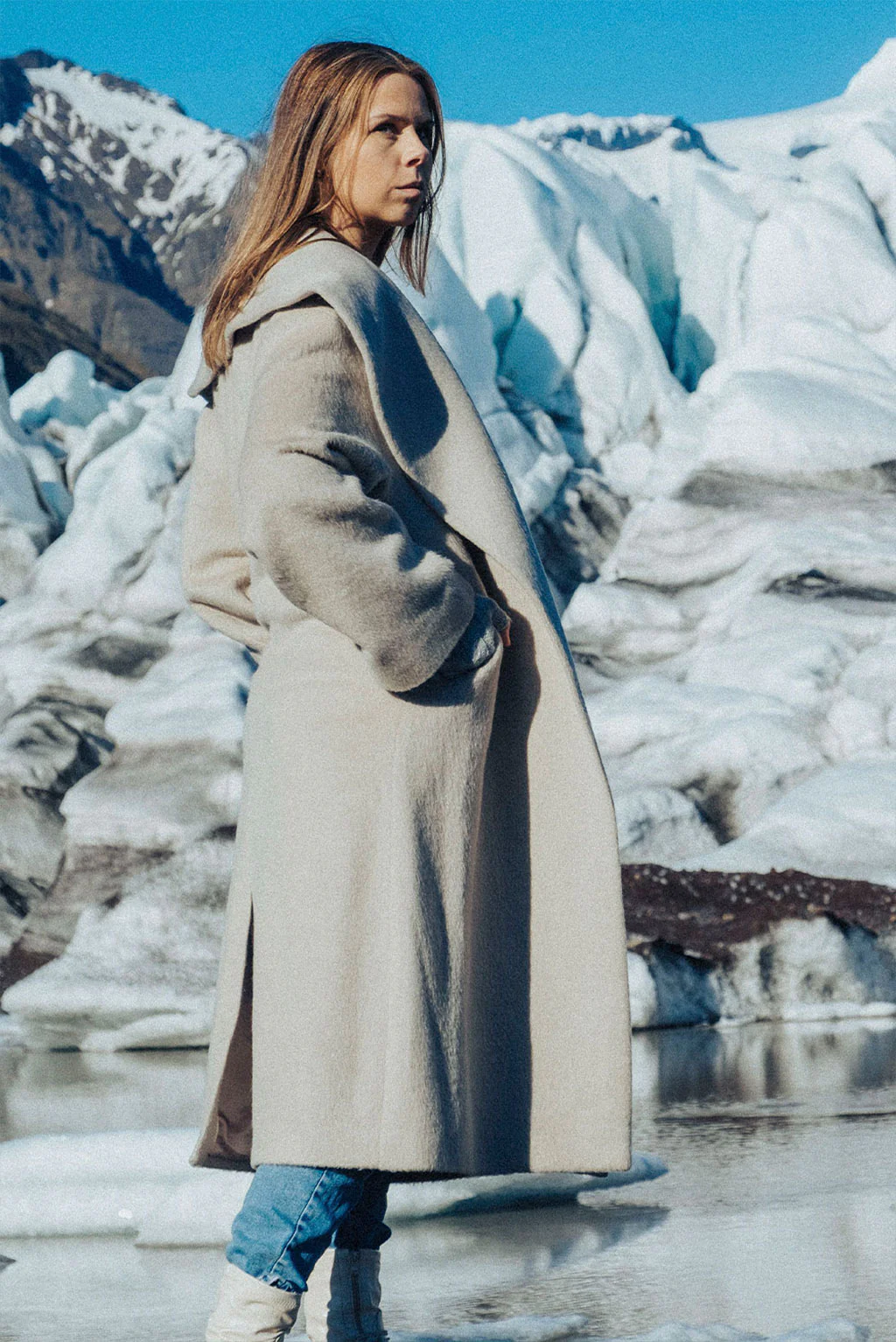 Solange Baby Alpaca Suri Coat - Image 6